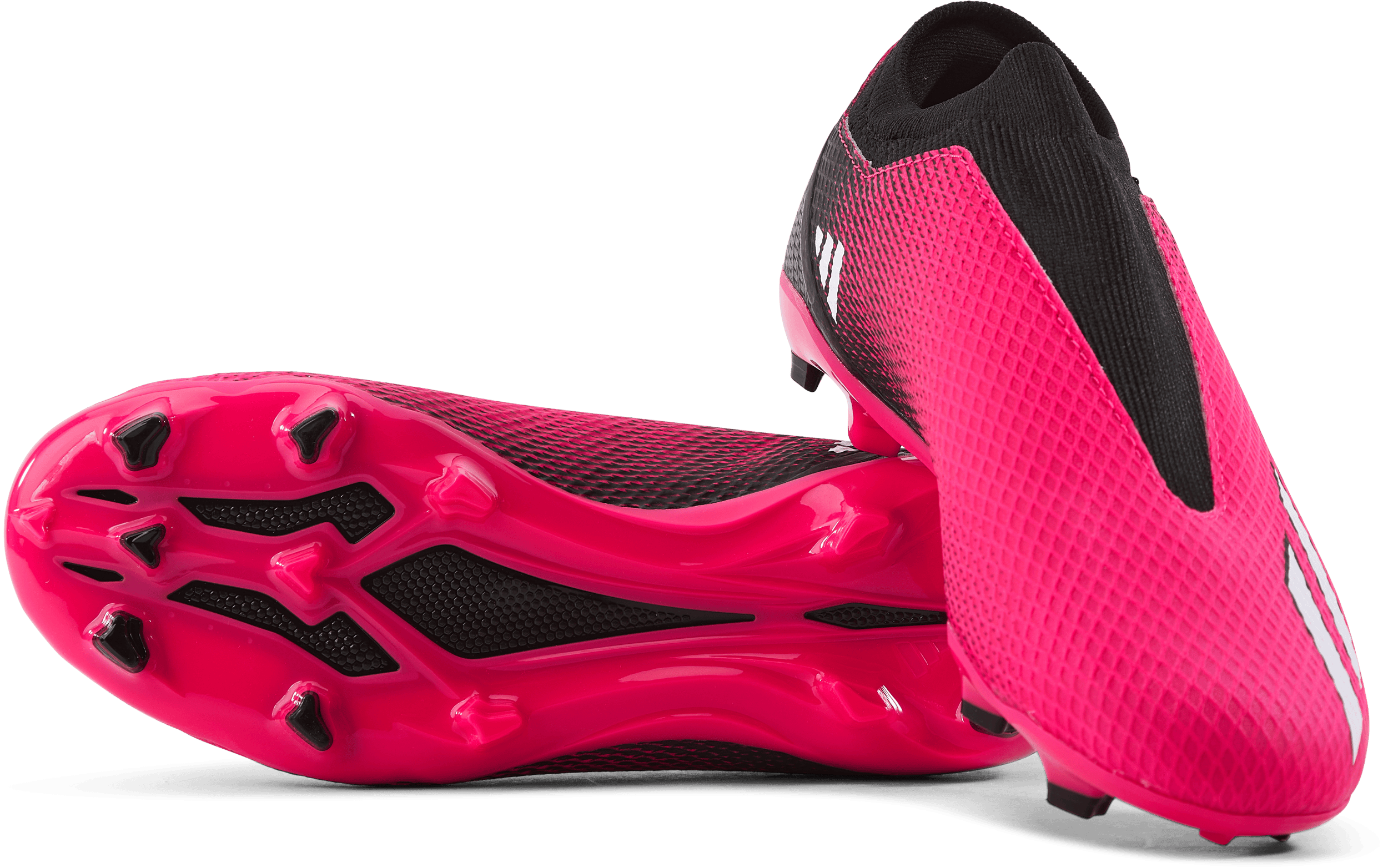X Speedportal.3 Laceless Firm Ground Boots Team Shock Pink 2 / Zero Metalic / Core Black - Bild 7