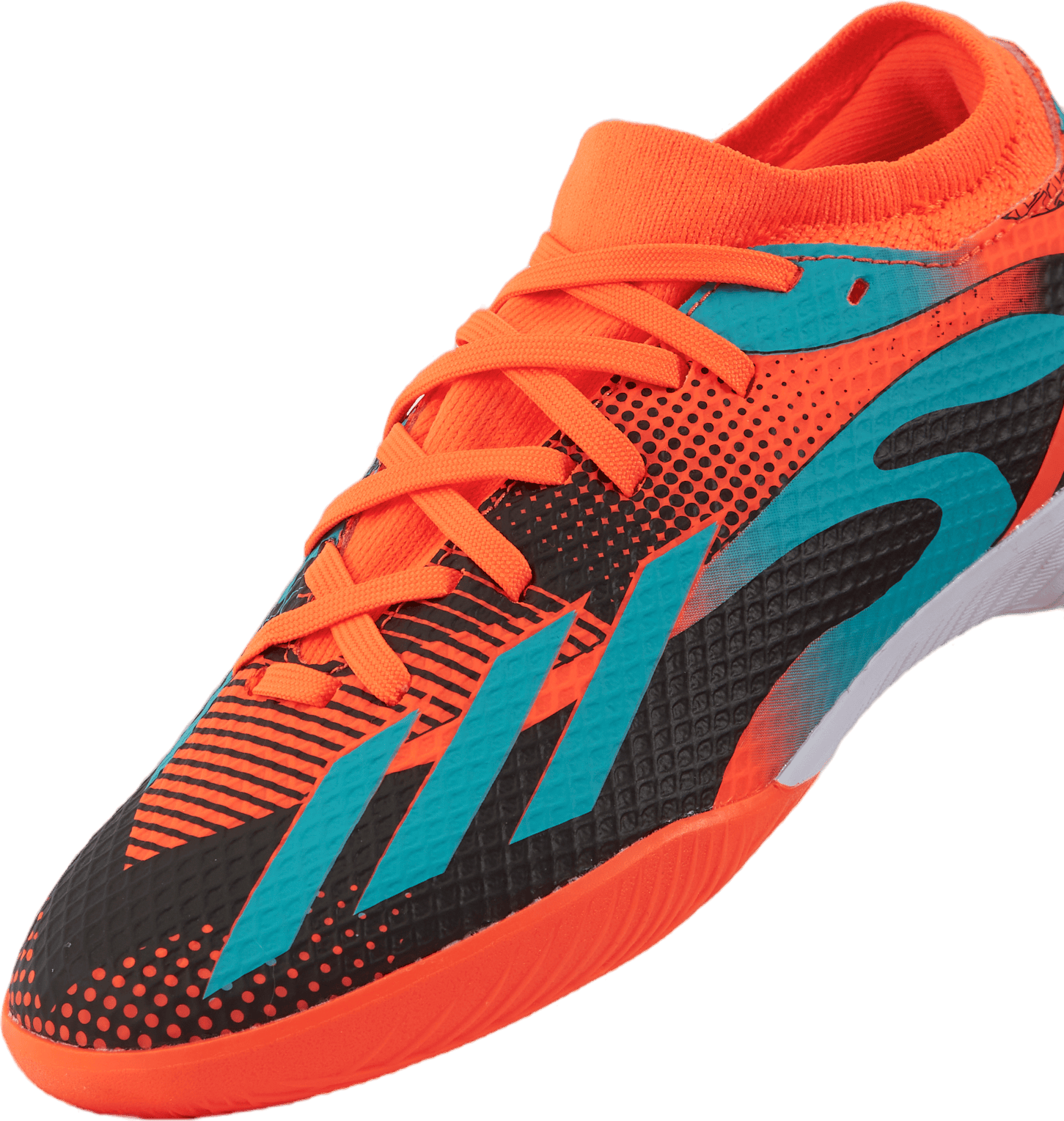 X Speedportal Messi.3 Indoor Boots Team Solar Orange - Bild 6