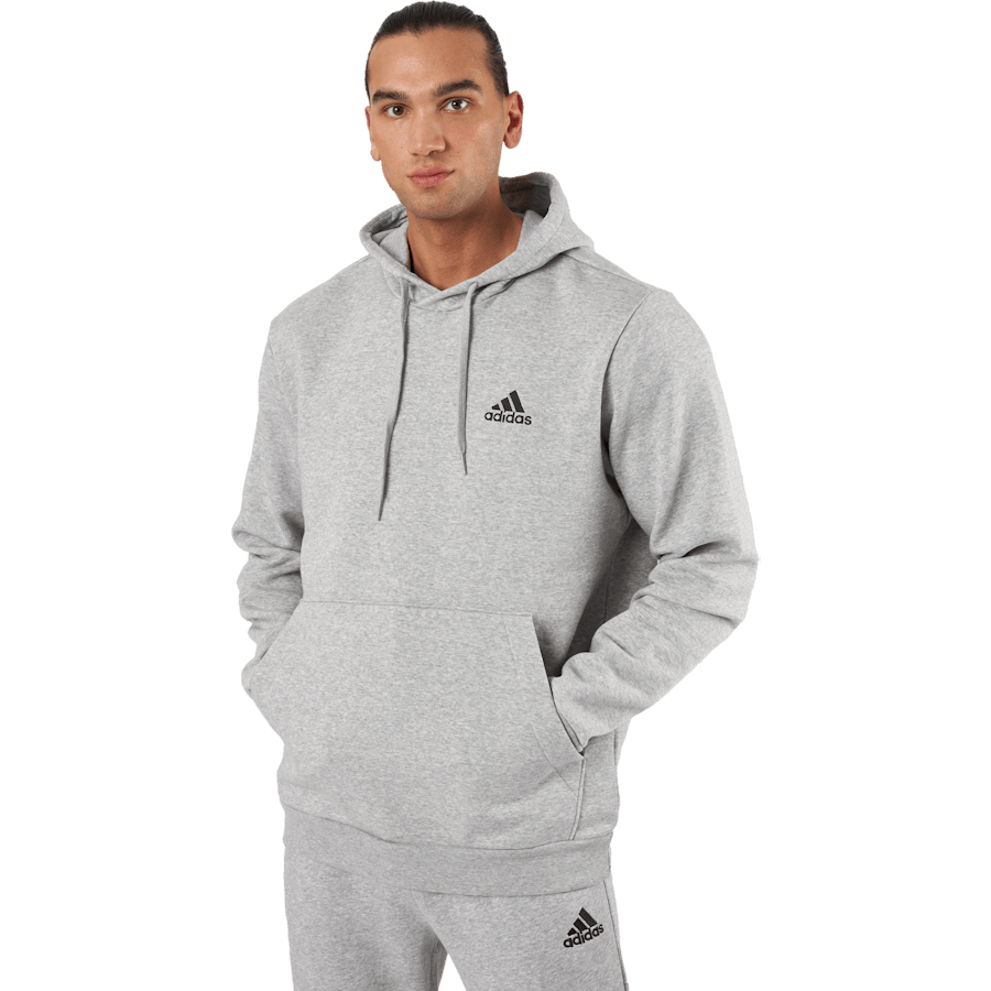 Essentials Fleece Hoodie Medium Grey Heather