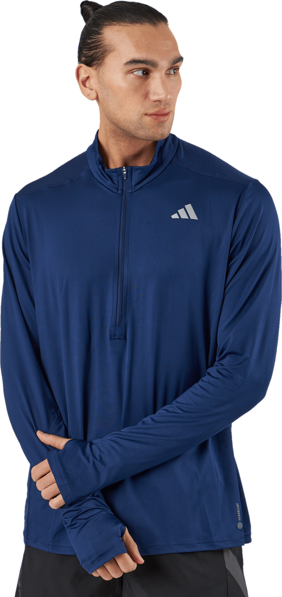 Own the Run 1/2 Zip Long-Sleeve Top Dark Blue - Bild 2