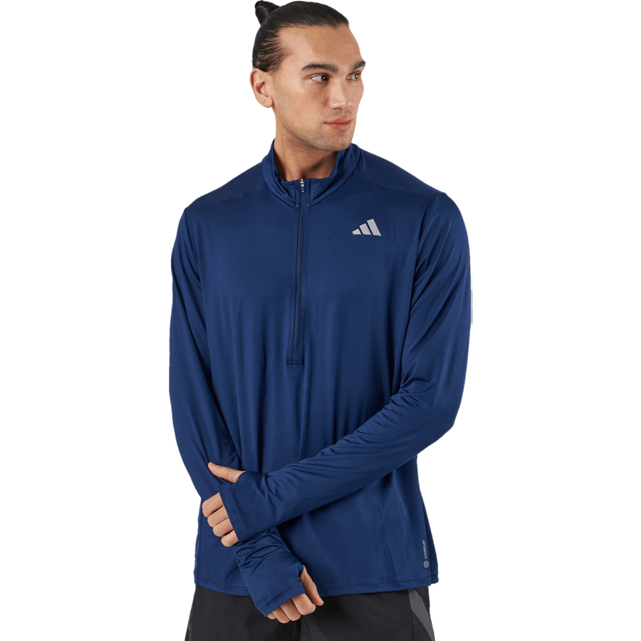 Own the Run 1/2 Zip Long-Sleeve Top Dark Blue - Bild 2