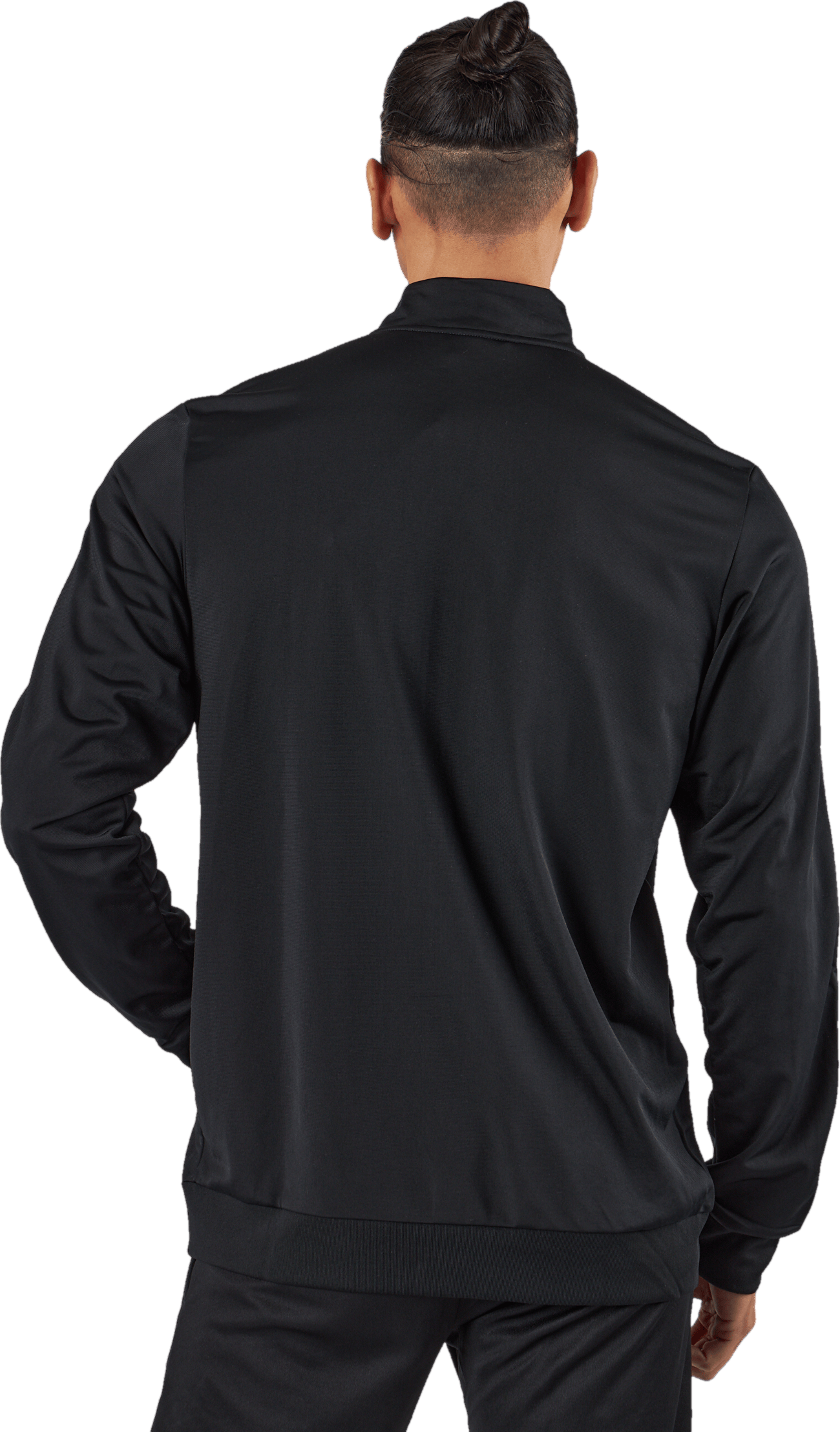 Essentials Warm-Up 3-Stripes Track Top Black - Bild 3