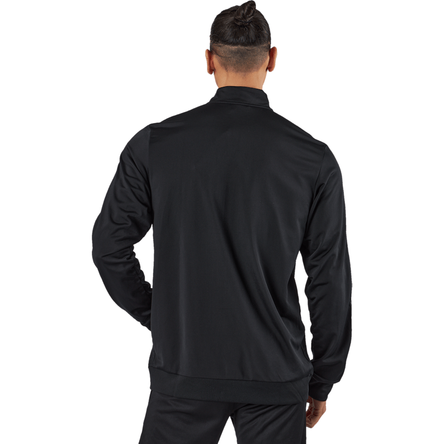 Essentials Warm-Up 3-Stripes Track Top Black - Bild 3