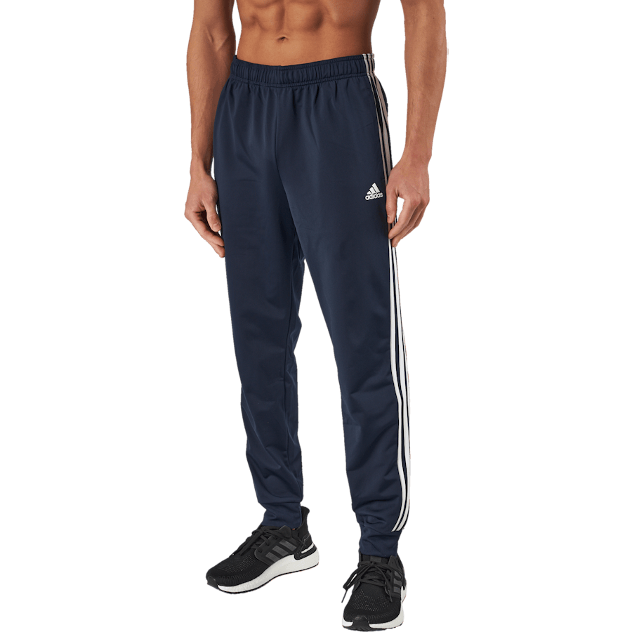 Essentials Warm-Up Tapered 3-Stripes Tracksuit Bottoms Legend Ink