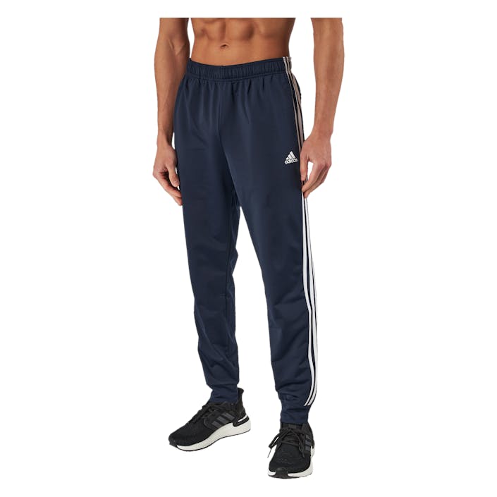 Essentials Warm-Up Tapered 3-Stripes Tracksuit Bottoms Legend Ink, Male, Apparels, tracksuits & sets, Blue, XL