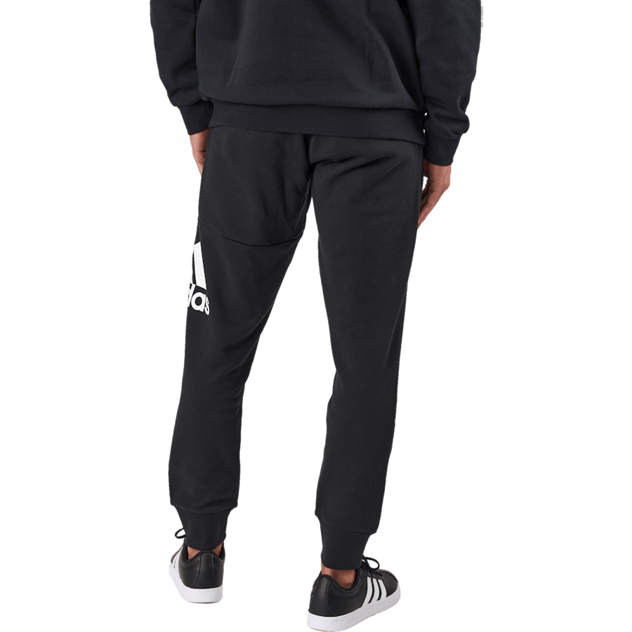 Essentials French Terry Tapered Cuff Logo Joggers Black - Bild 3