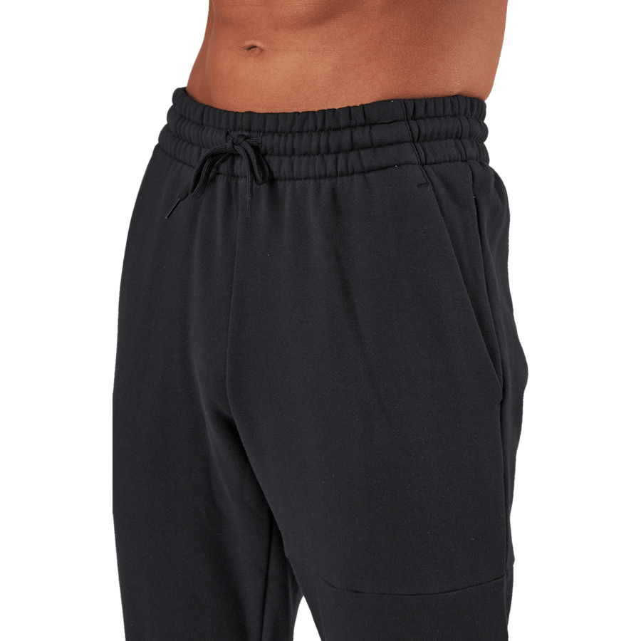 Essentials French Terry Tapered Cuff Logo Joggers Black - Bild 4