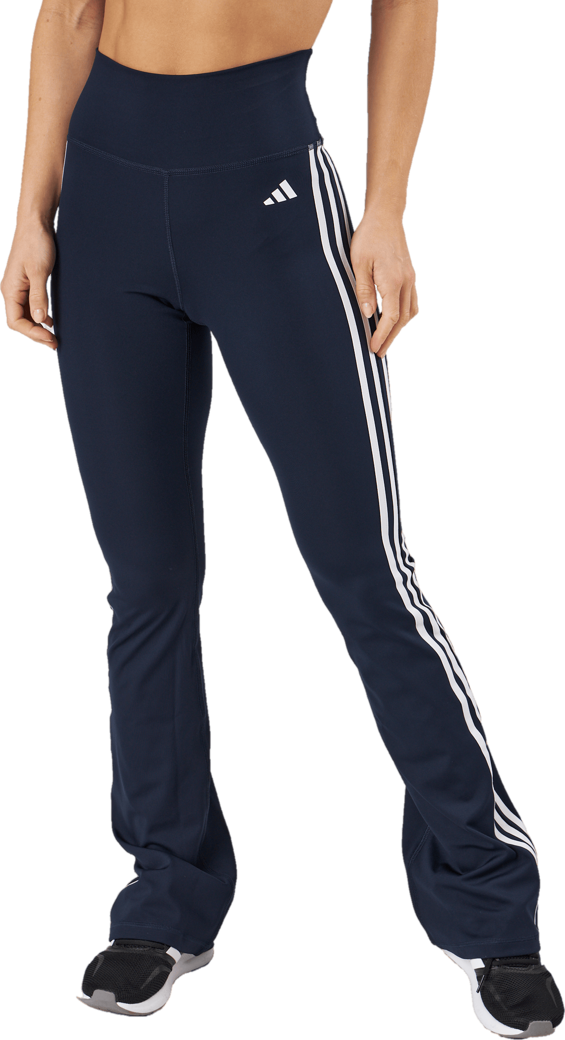 Training Essentials Flared Leggings Legend Ink, Female, Vaatteet, Housut, Sininen, L