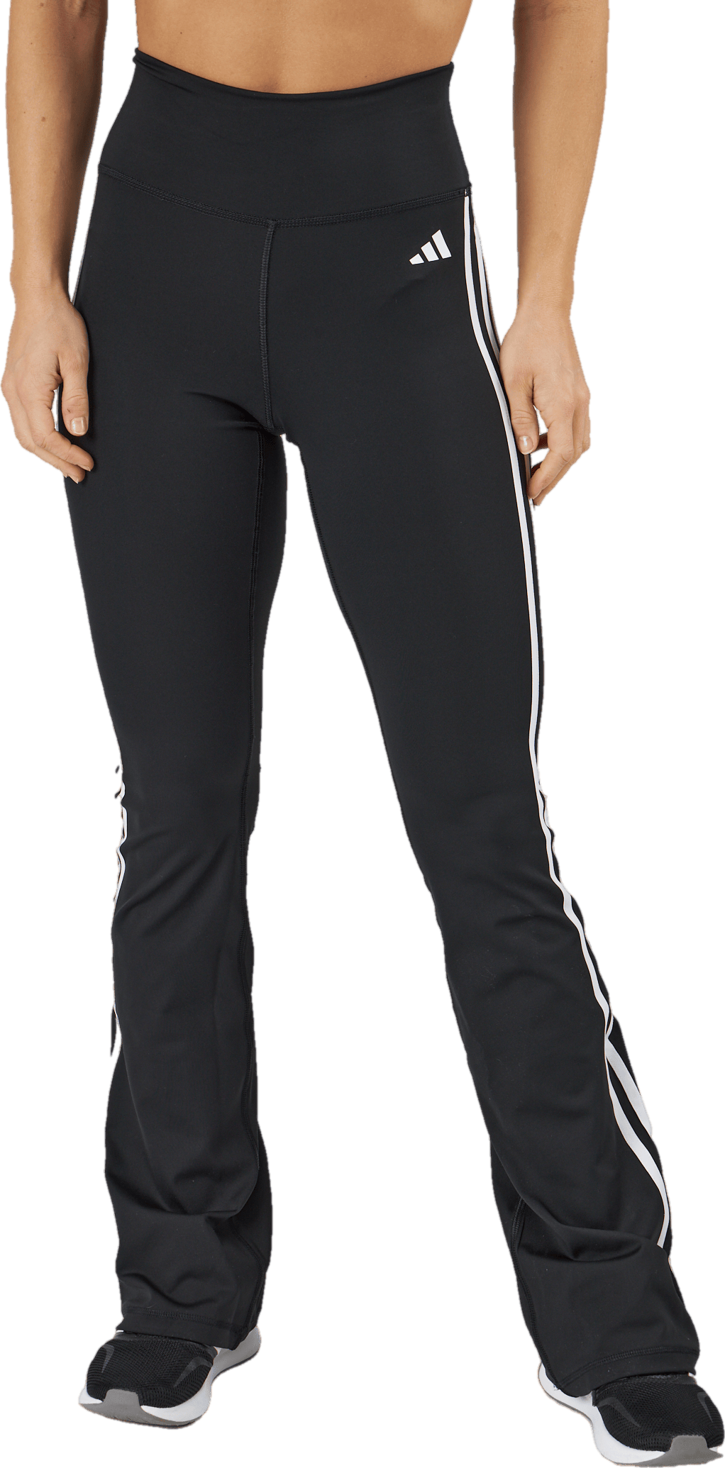 Training Essentials Flared Leggings Black, Female, Kläder, Tights, Träning, Svart, XS