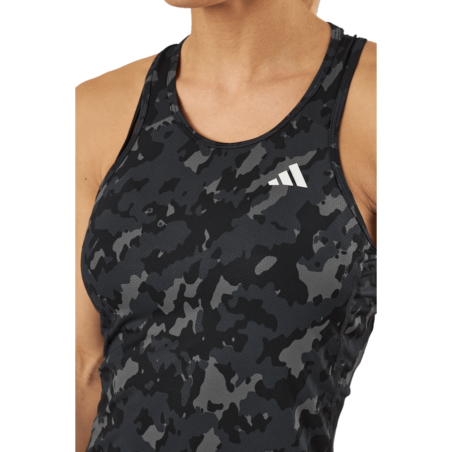 Own the Run Camo Running Tank Top Black - Bild 4