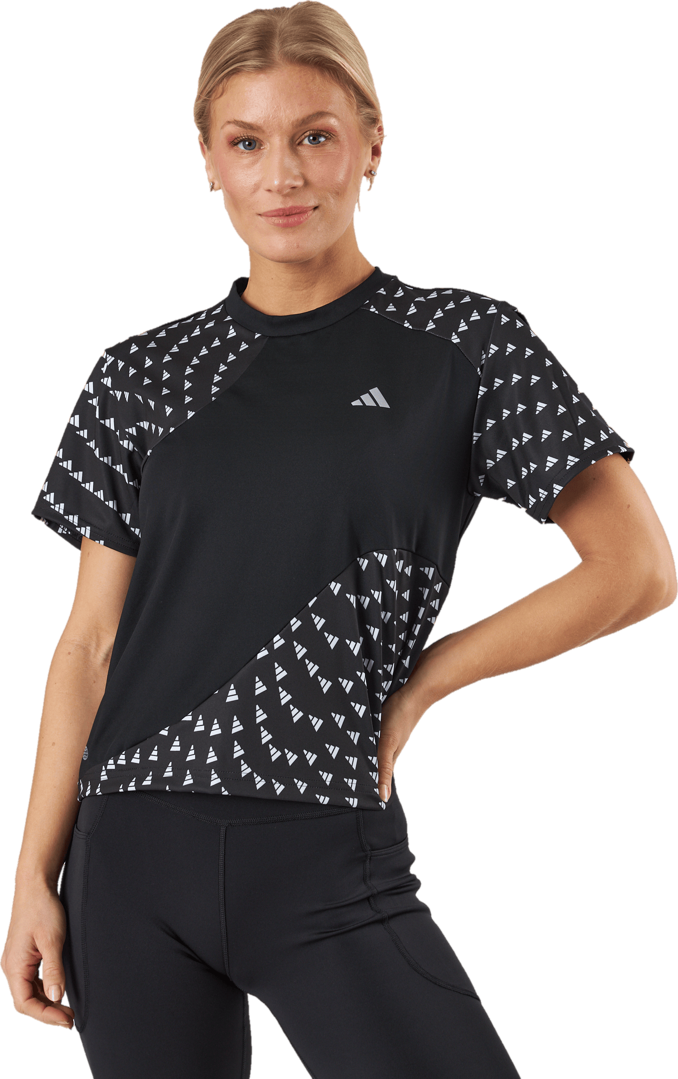 Run It Brand Love T-Shirt Black, Female, Apparels, T-shirt, Running, Black, XL