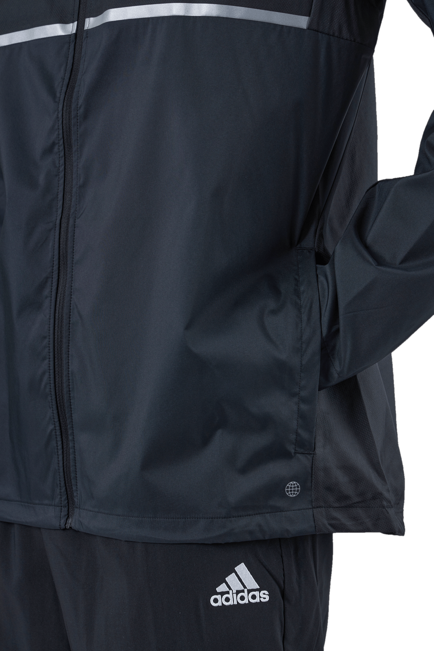 Own the Run Jacket Black - Bild 5