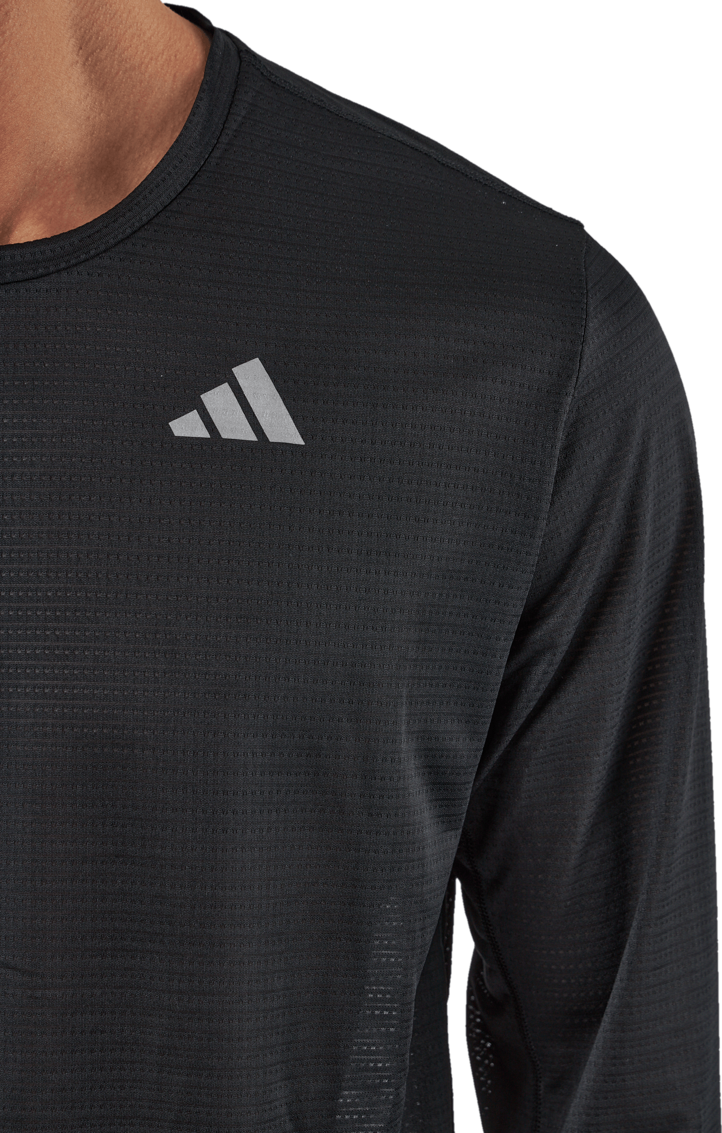 Own the Run Long-Sleeve Top Black - Bild 4