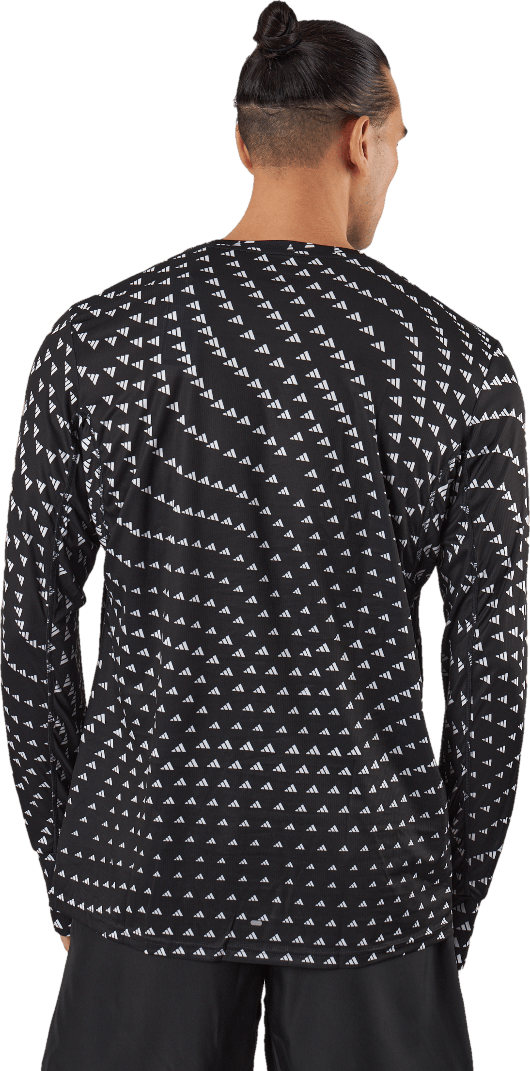 Brand Love Graphic Long Sleeve Long-sleeve Top Black - Bild 3