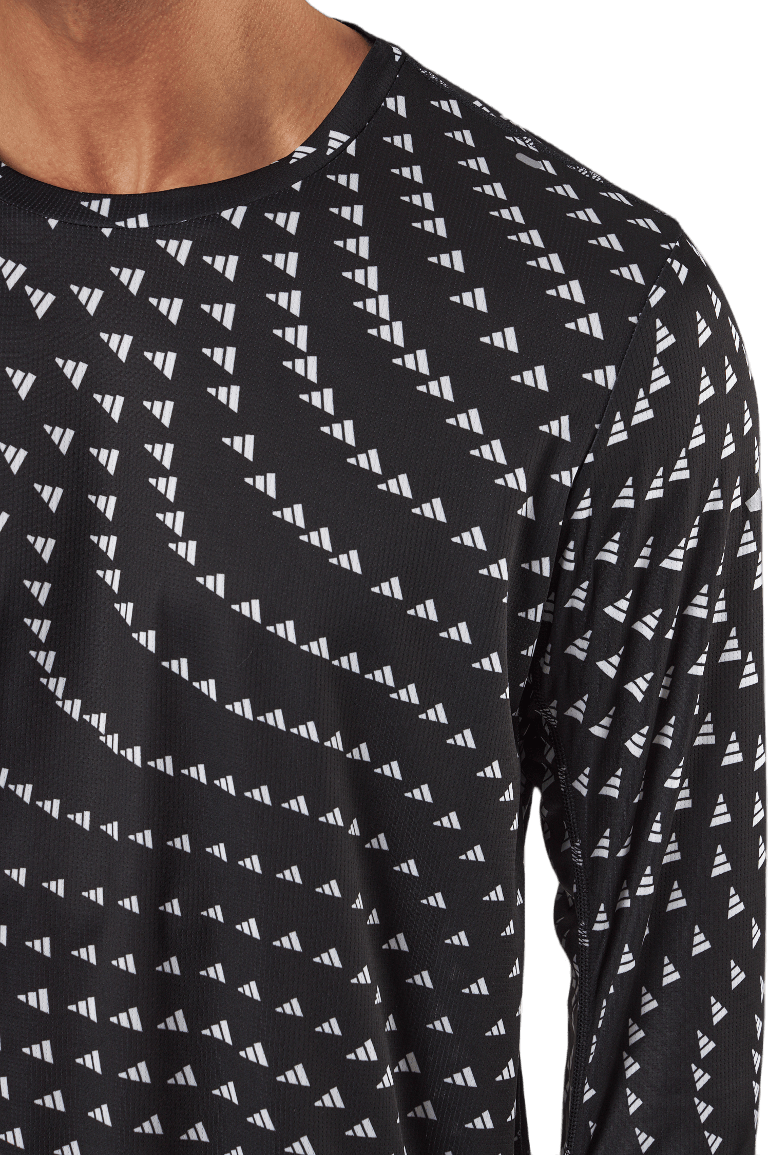 Brand Love Graphic Long Sleeve Long-sleeve Top Black - Bild 4