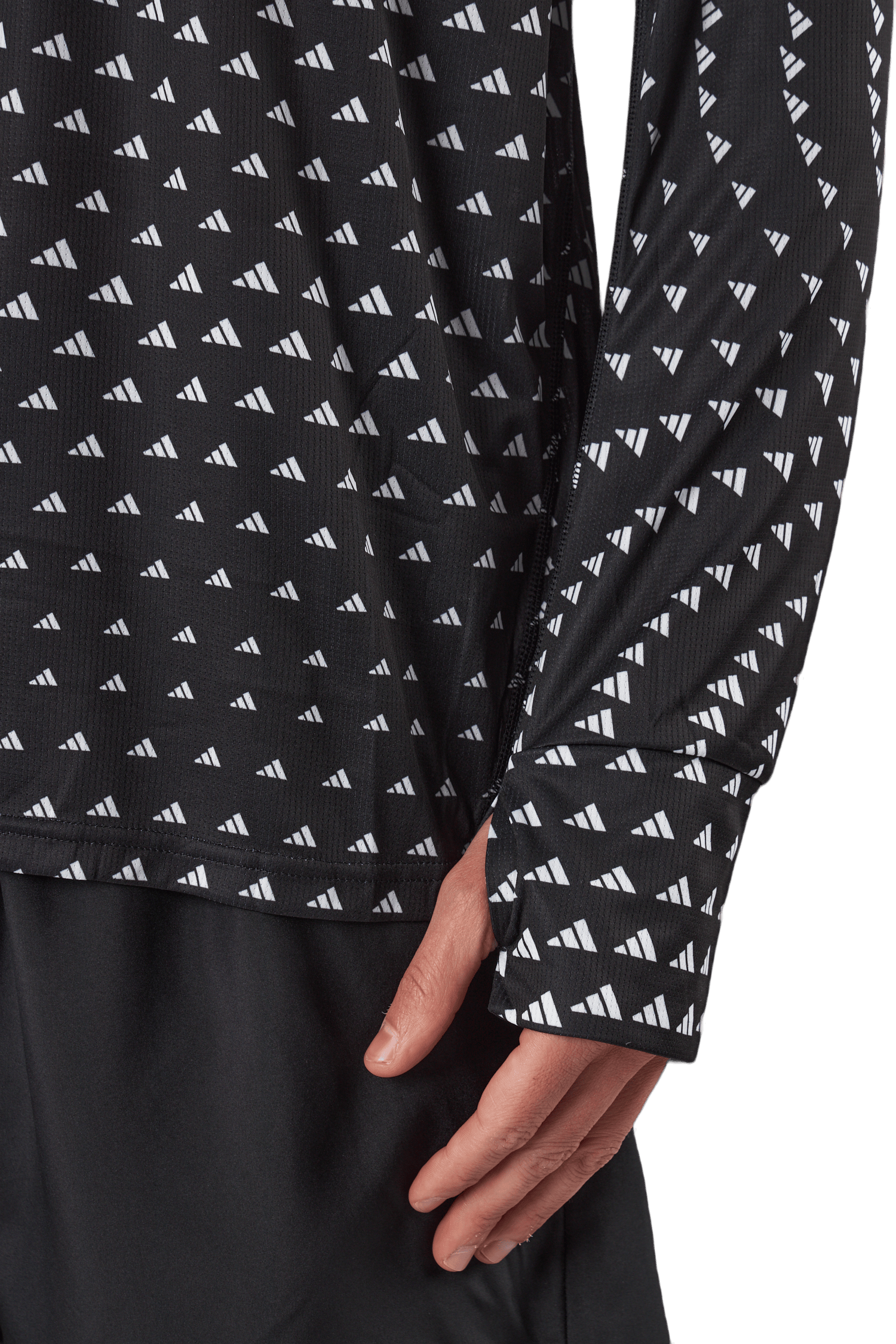 Brand Love Graphic Long Sleeve Long-sleeve Top Black - Bild 5