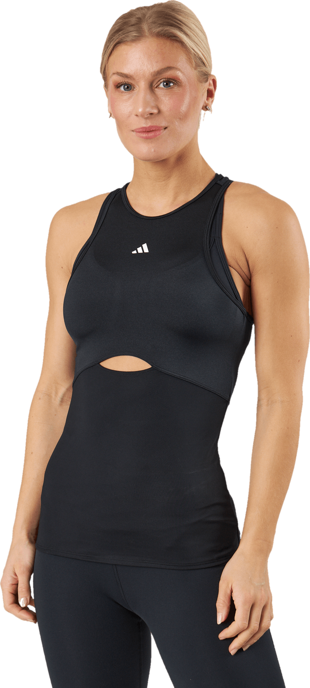 HIIT AEROREADY Training Tank Top Black, Female, Apparels, Tops, Workout, Black, L