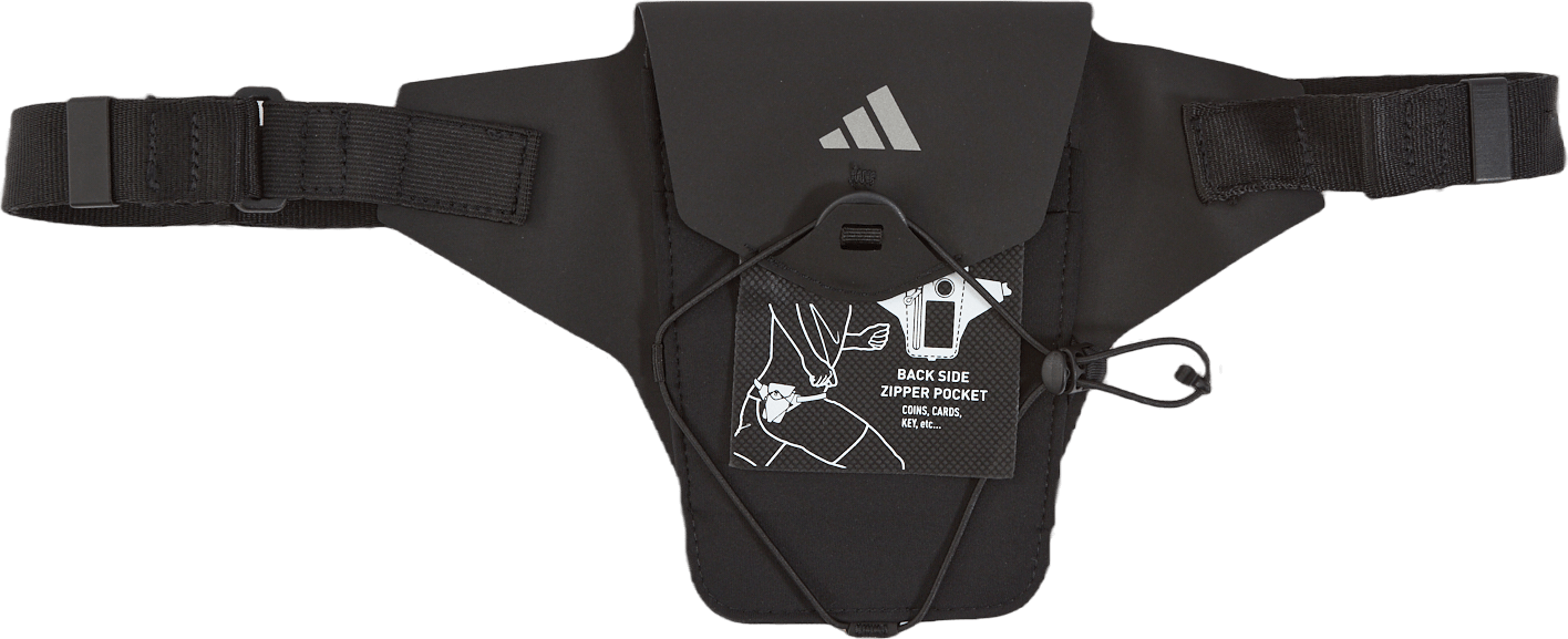 Running Pocket Bag Black, Unisex, Équipement, sacs et sacs à dos, Courses, ONESIZE