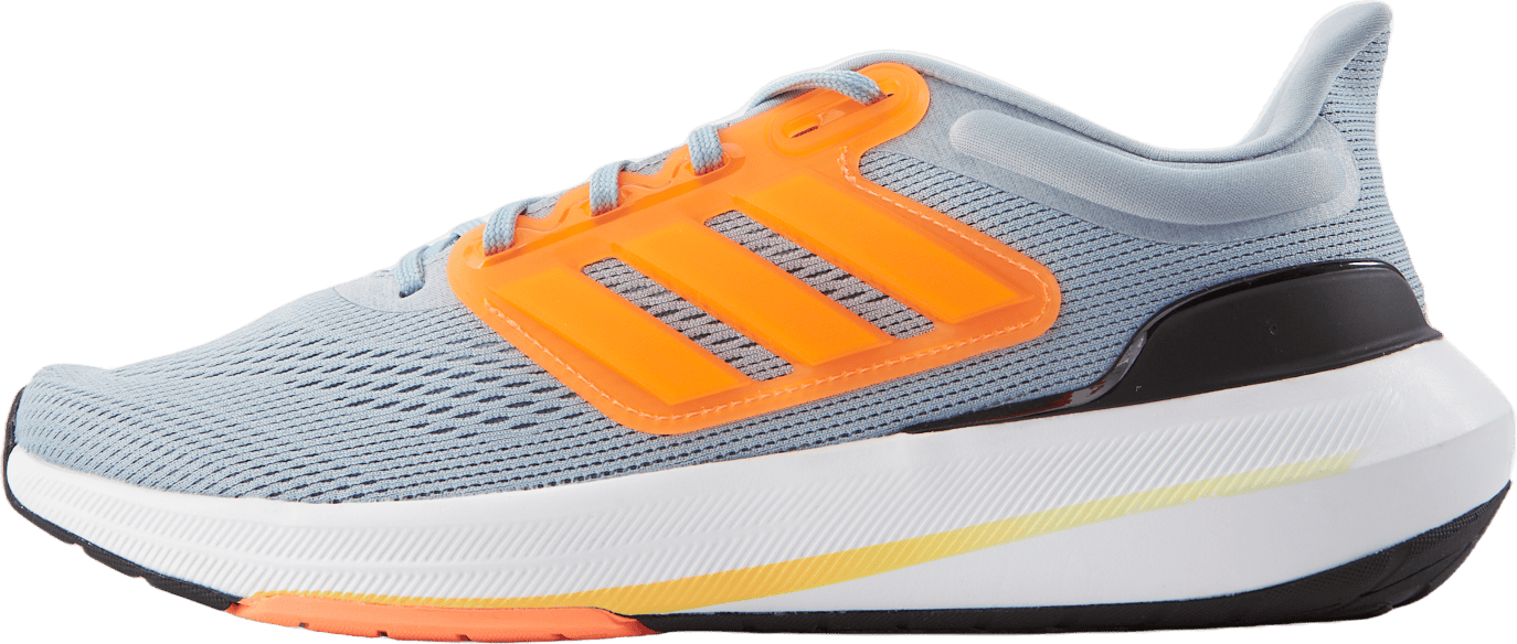 Ultrabounce Shoes Light Grey / Solar Gold / Screaming Orange, Male, Buty, Buty do biegania, buty sportowe, Bieganie, Wielokolorowy, EU 42 2/3