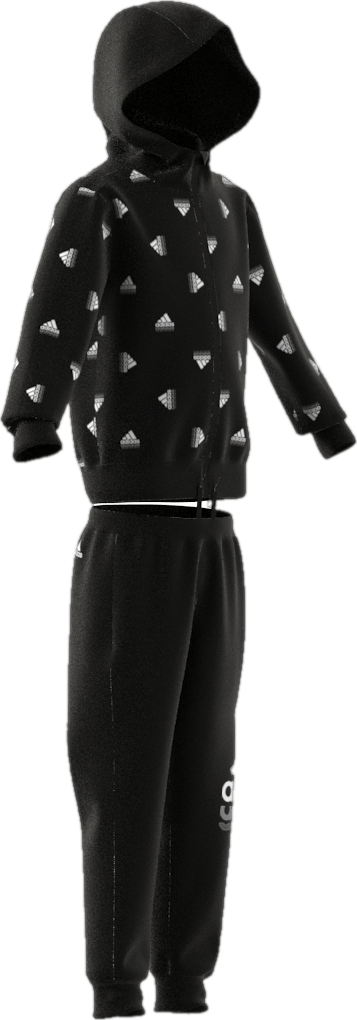 Essentials Seasonals Brand Love Tracksuit Black - Bild 2