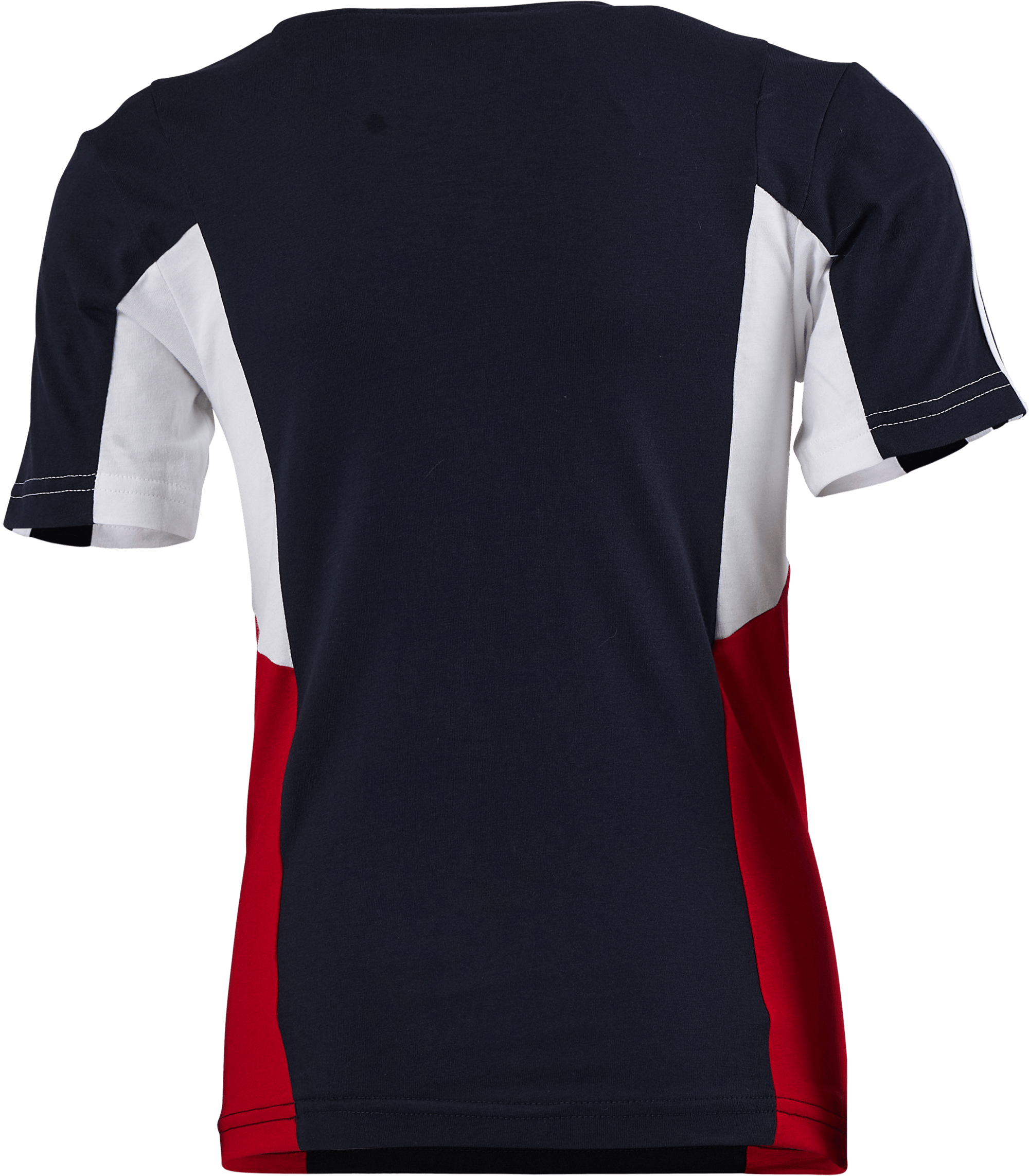 Colorblock 3-Stripes Regular Fit T-Shirt Legend Ink - Bild 3