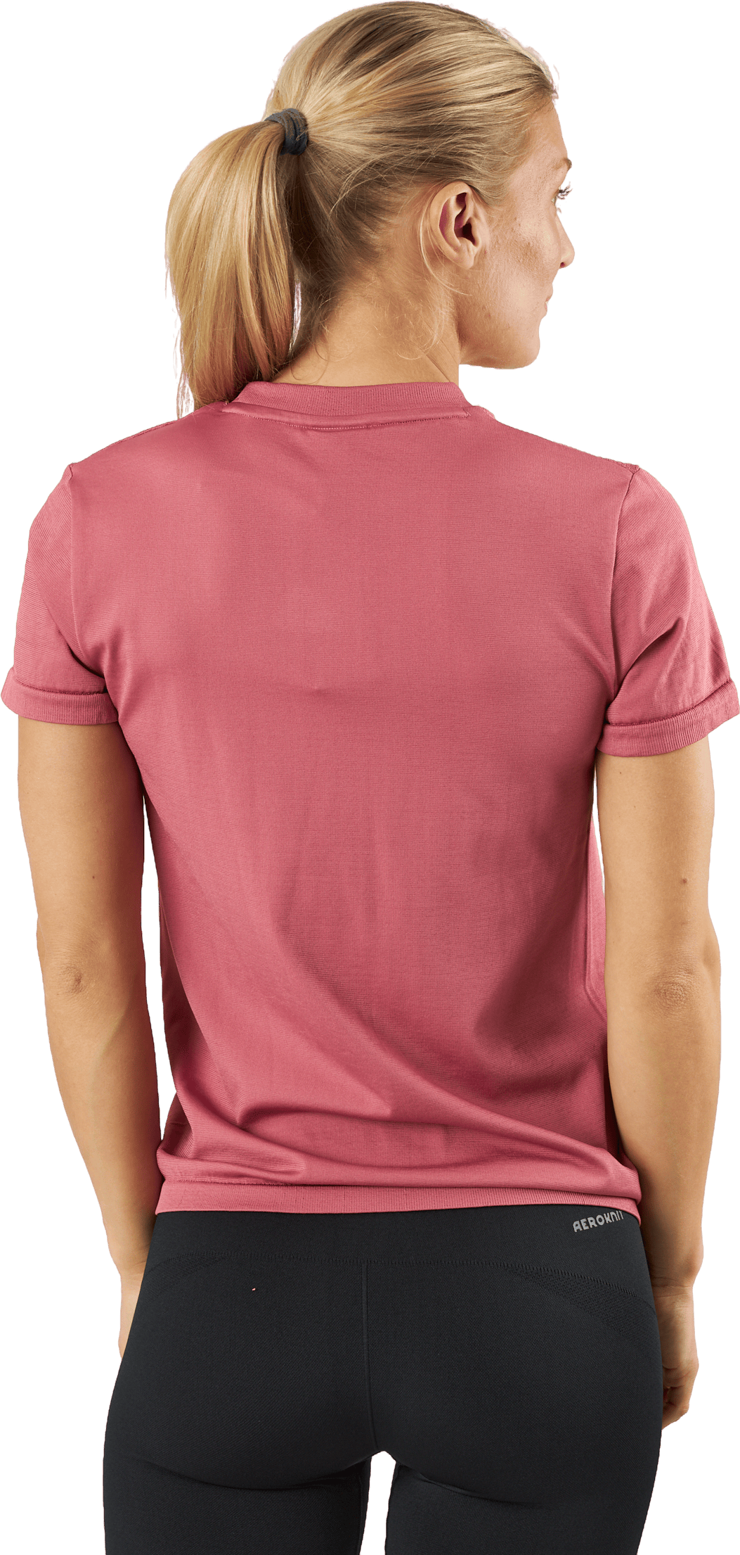 adidas AEROKNIT Seamless T-Shirt Pnkstr/White - Bild 3