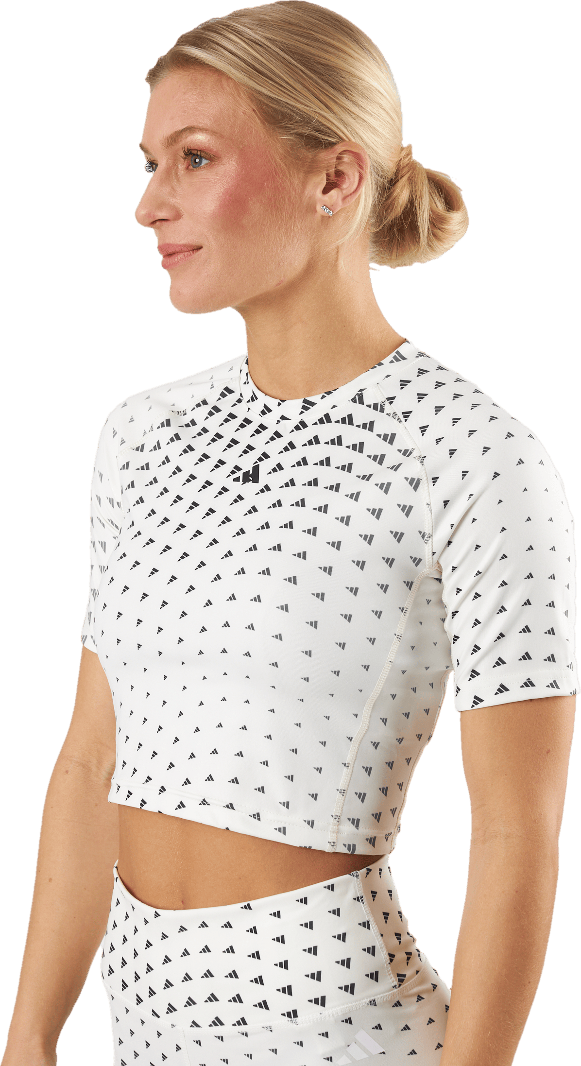 Brand Love Performance T-Shirt Off White - Bild 2