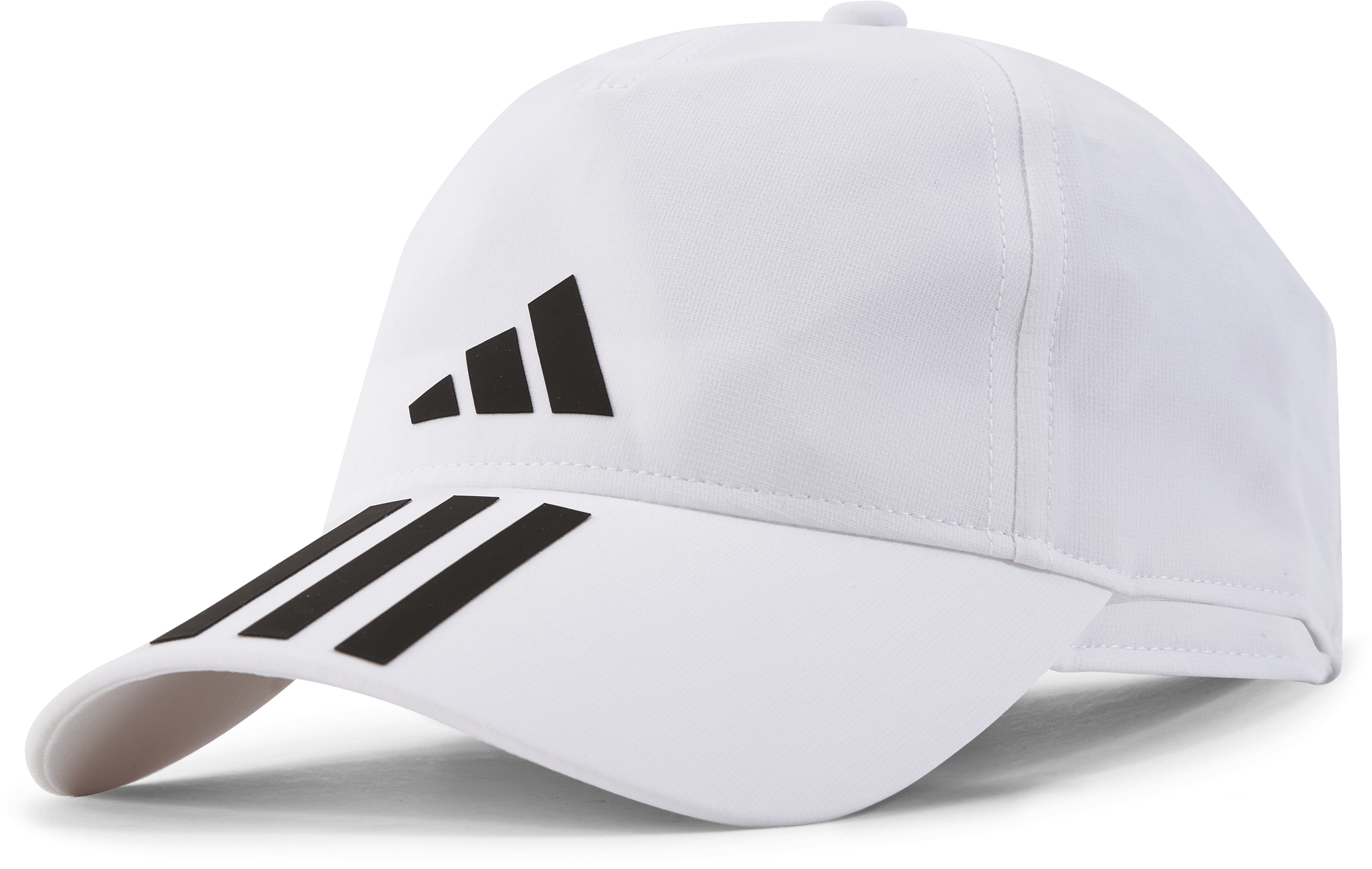 3-Stripes AEROREADY Running Training Baseball Cap White, Unisex, Kläder, hattar och kepsar, Löpning, Vit, ONESIZE