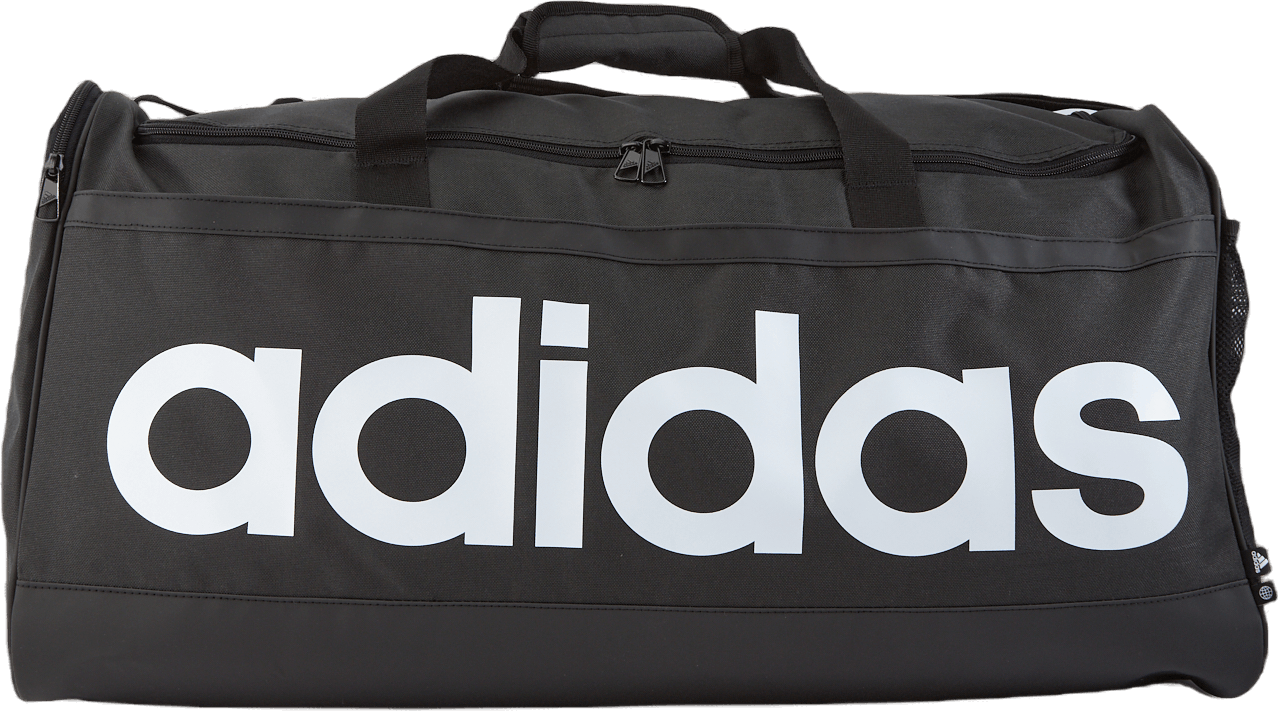 Essentials Duffel Bag Large Black / White, Unisex, Equipment, bags & backpacks, Black, ONESIZE