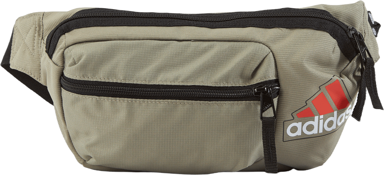 Essentials Seasonal Waist Bag Silpeb/White/Prered