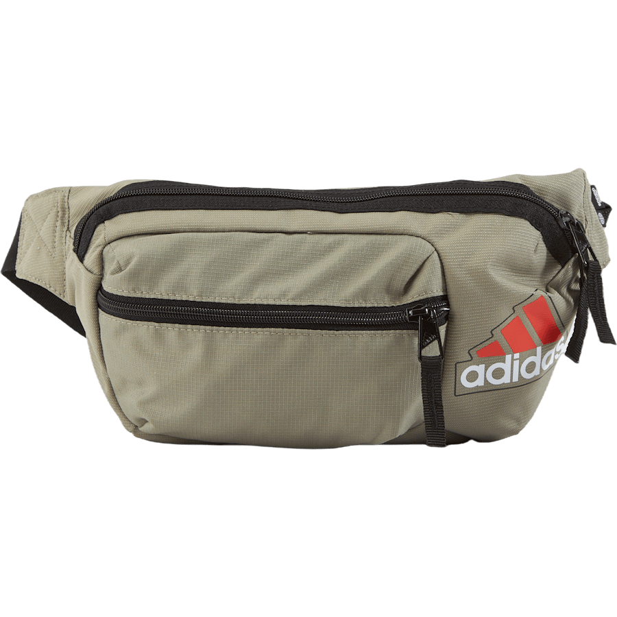 Essentials Seasonal Waist Bag Silpeb/White/Prered