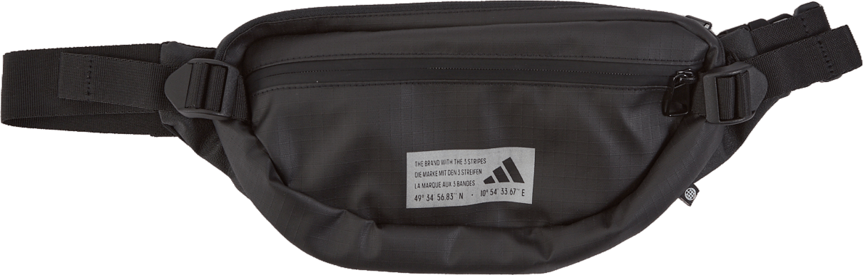 4ATHLTS ID Waist Bag Black, Unisex, Ekwipunek, torby i plecaki, Trening, Czarny, ONESIZE