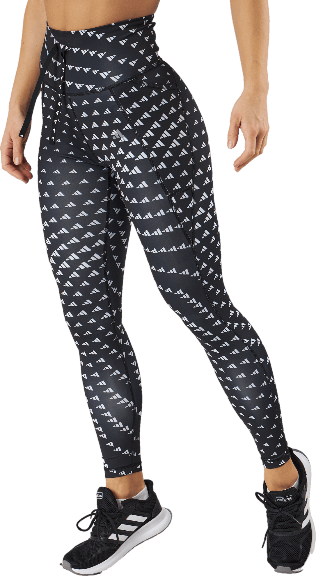 Running Essentials Brand Love 7/8 Leggings White - Bild 2