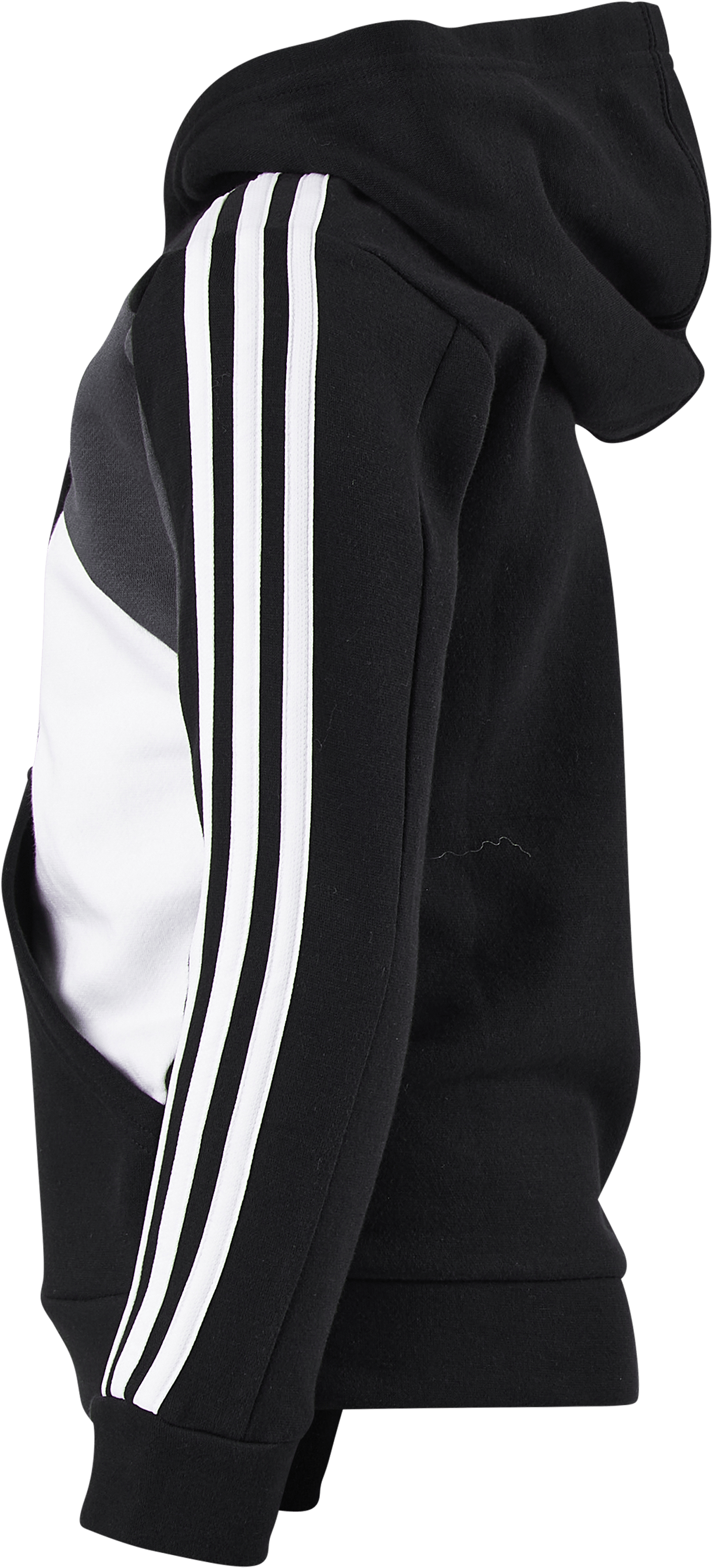 Colorblock 3-Stripes Hoodie Black - Bild 2