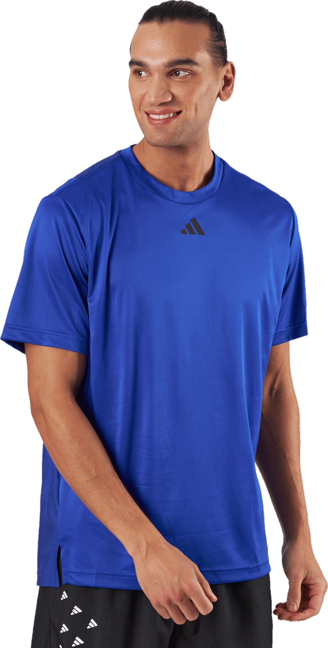 HIIT Base Training T-Shirt Lucblu/Prefuc/Silvmt, Male, Vêtements, T-shirt, Entraînement, Bleu, S