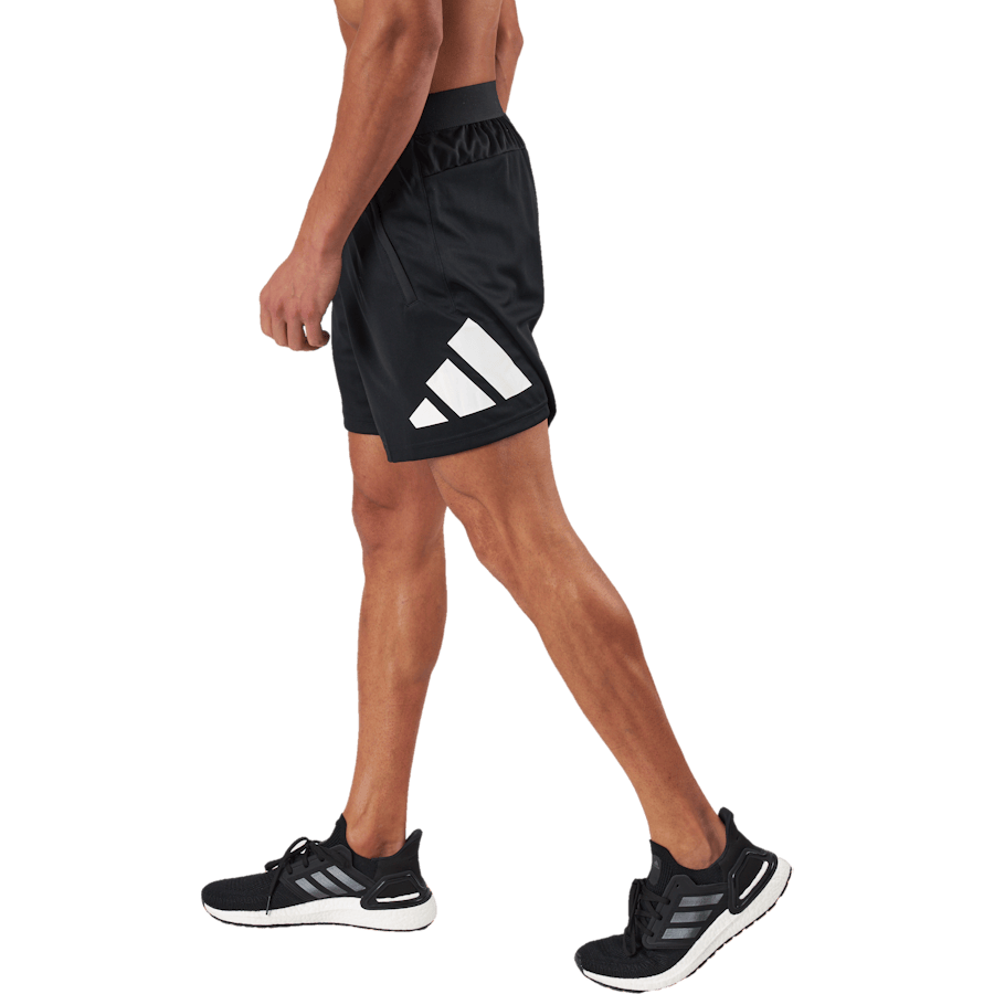 Train Essentials Logo Training Shorts Black - Bild 2