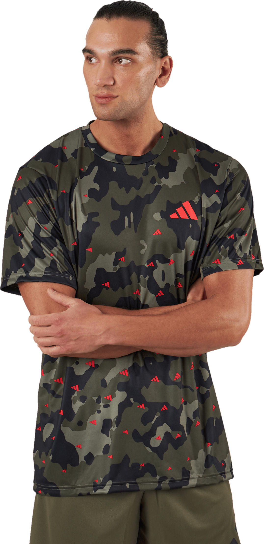 Train Essentials Seasonal Training T-Shirt Olistr/Brired - Bild 2