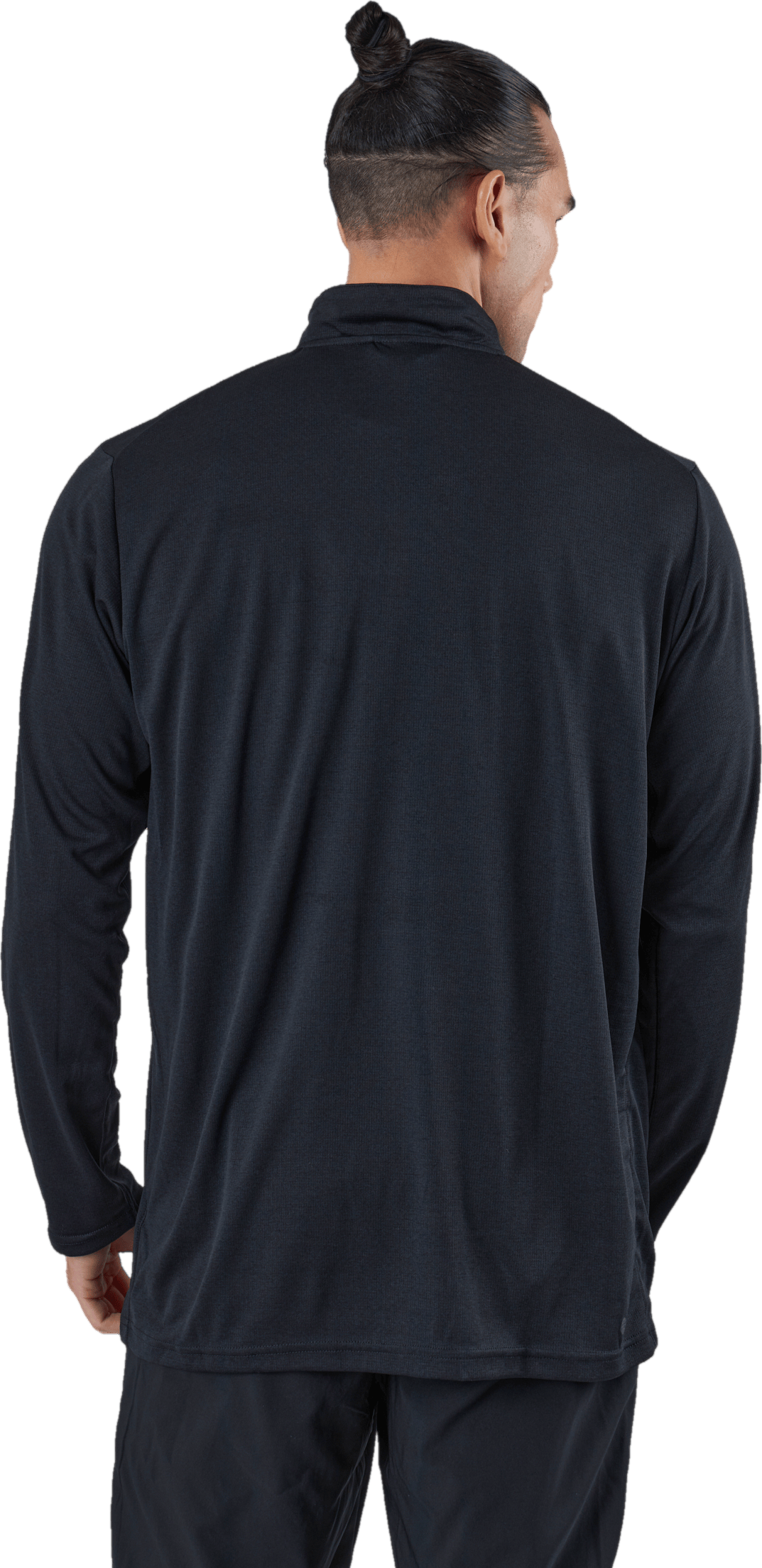 Train Essentials Seasonal Training 1/4-Zip Long Sleeve Sweatshirt Black - Bild 3