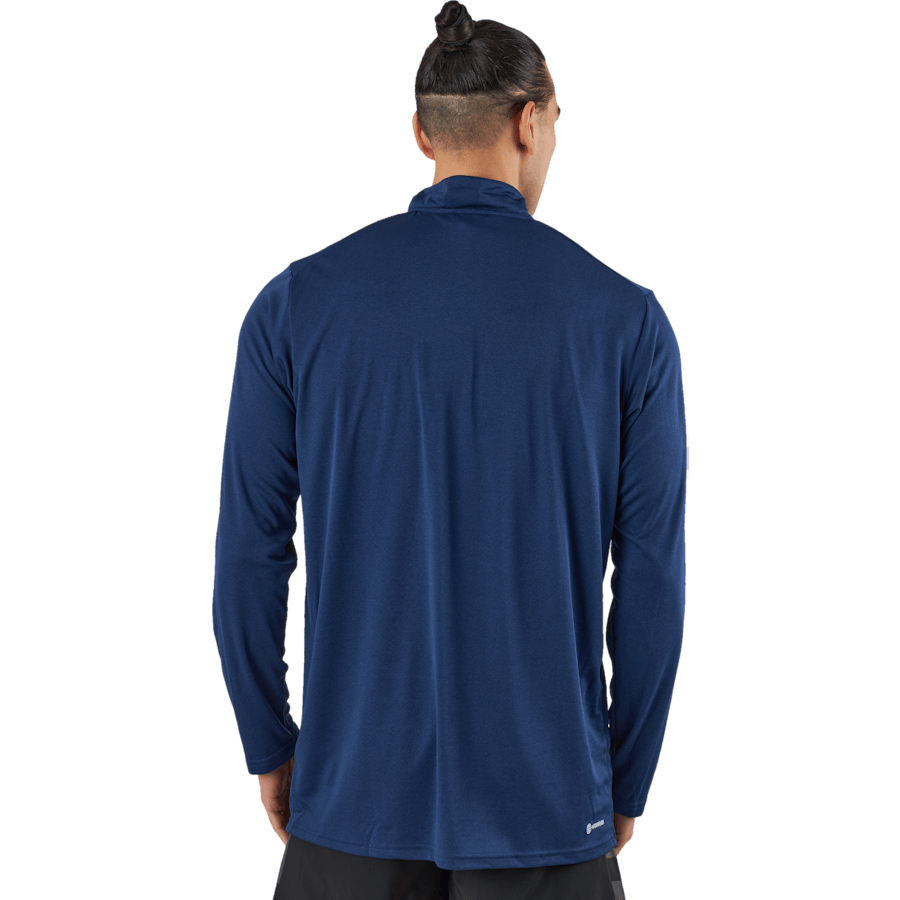 Train Essentials Seasonal Training 1/4-Zip Long Sleeve Sweatshirt Dark Blue - Bild 3