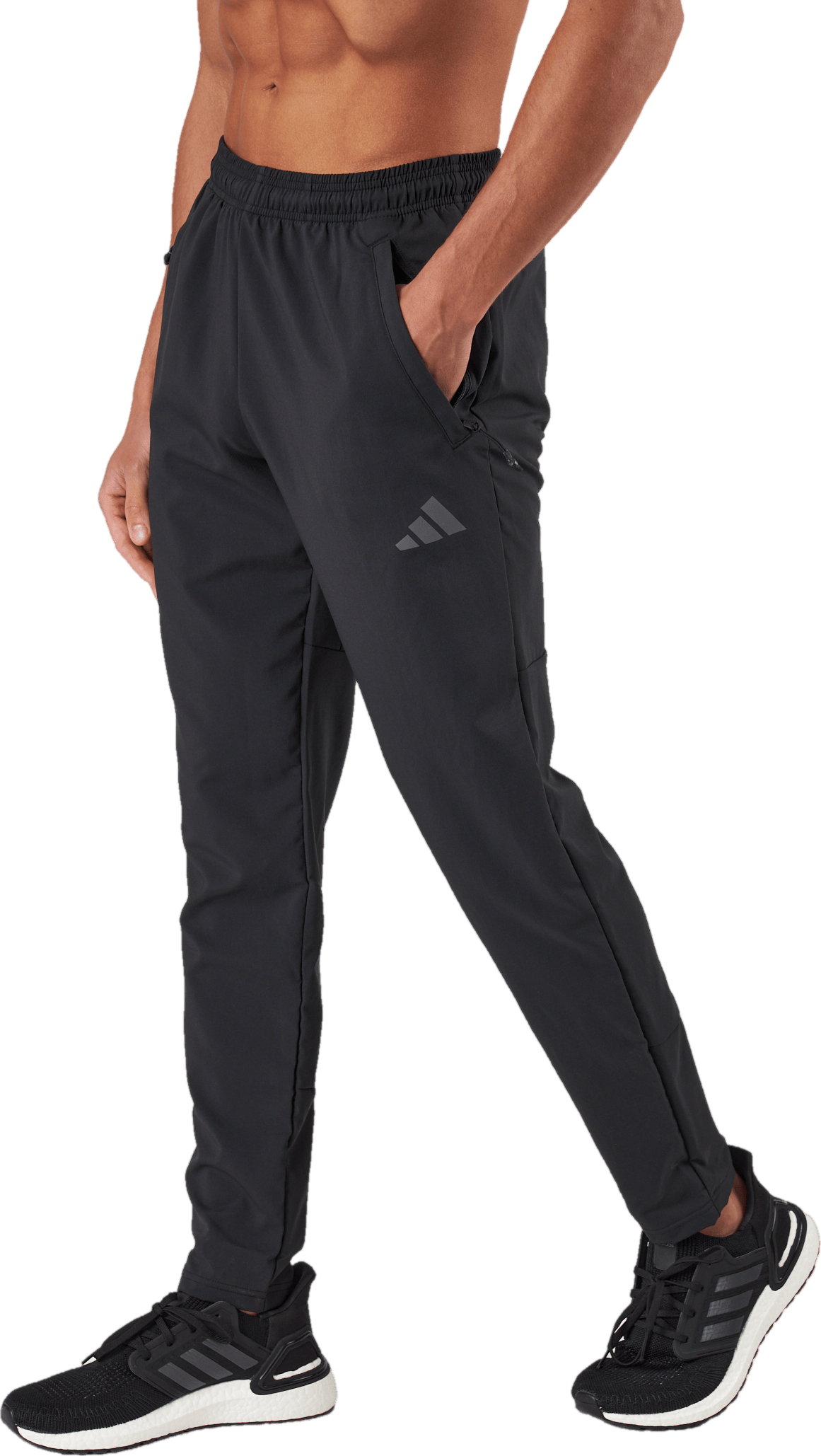 Train Essentials Seasonal Training Joggers Black, Male, Kläder, Byxor, Svart, XXL