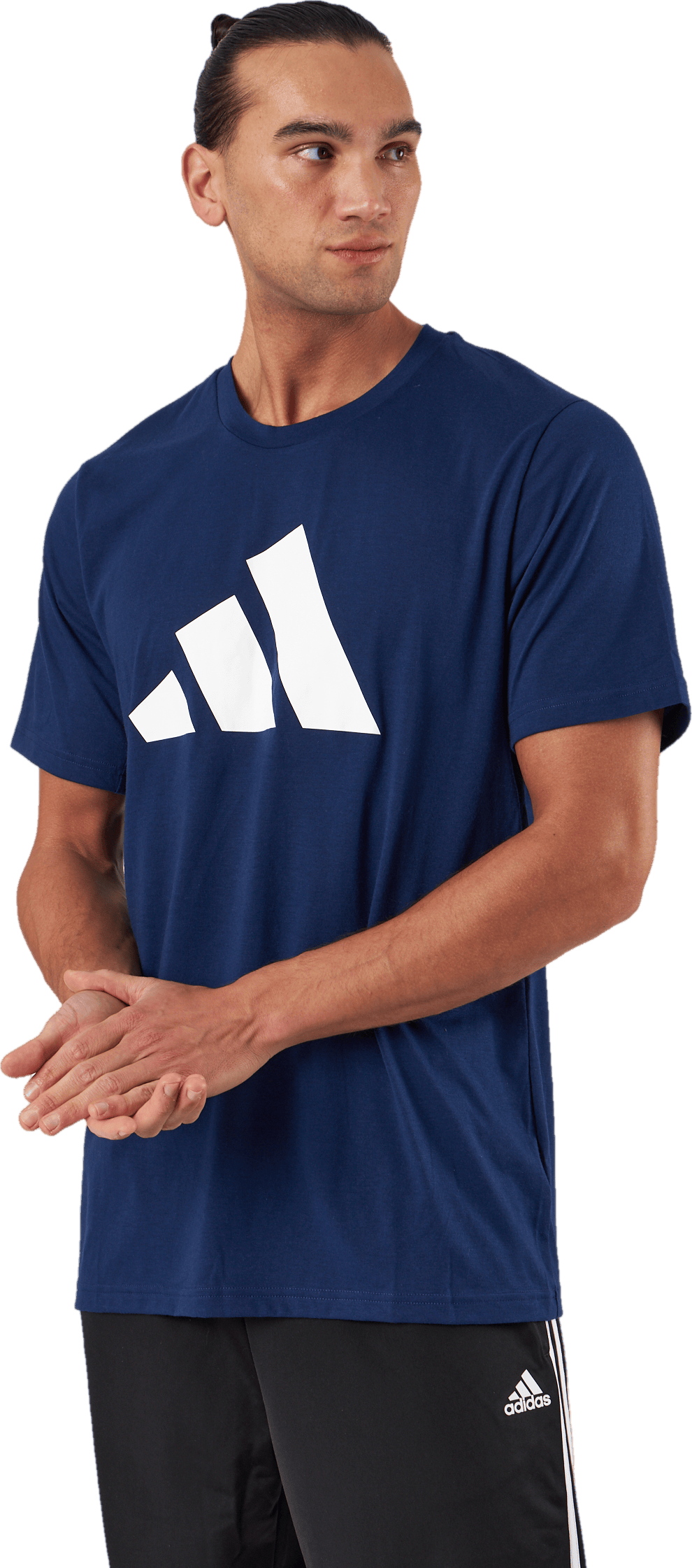 Train Essentials Feelready Logo Training T-Shirt Dark Blue - Bild 2