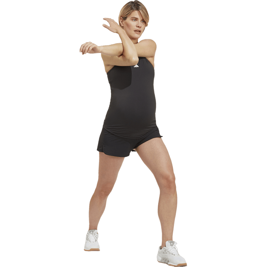 AEROREADY Train Essentials Slim-Fit Tank Top (Maternity) Black