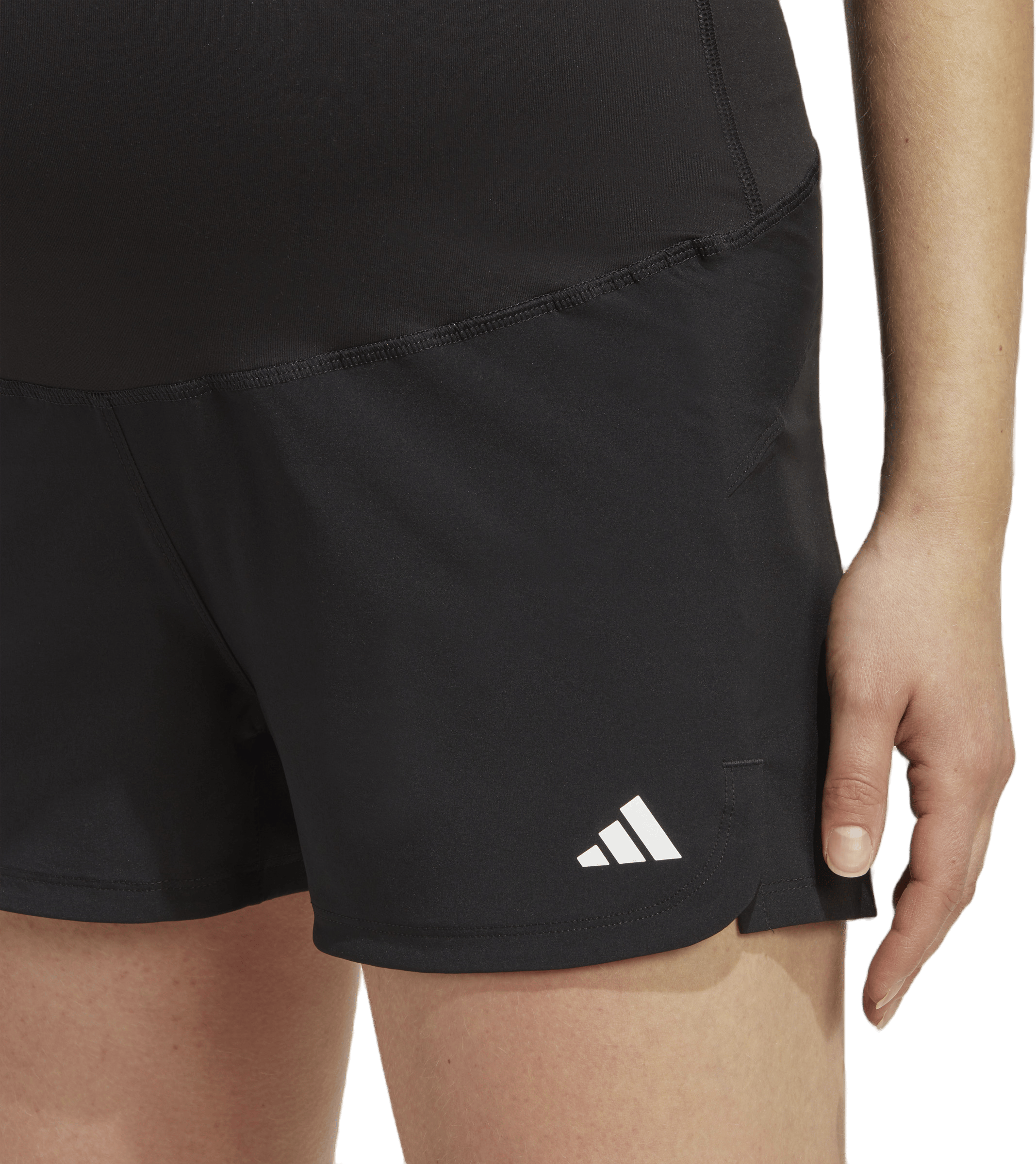 Pacer AEROREADY Train Essentials Woven Shorts (Maternity) Black - Bild 5
