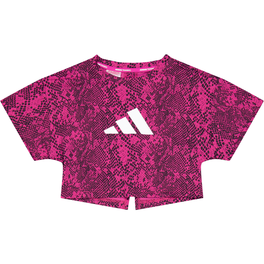 AEROREADY Animal-Print T-Shirt Selufu/Carbon/White