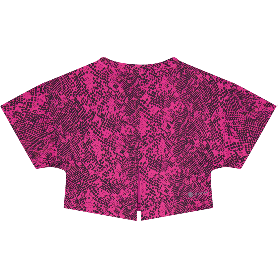 AEROREADY Animal-Print T-Shirt Selufu/Carbon/White - Bild 2