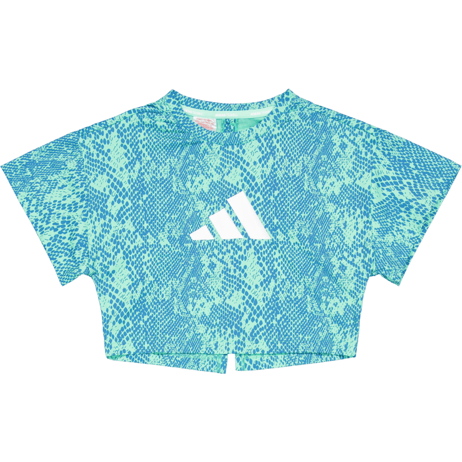 AEROREADY Animal-Print T-Shirt Easy Green