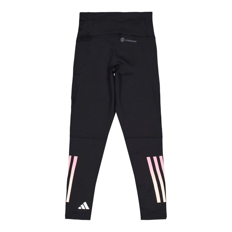 AEROREADY 3-Stripes High-Rise 7/8 Optime Pocket Leggings Black - Bild 2