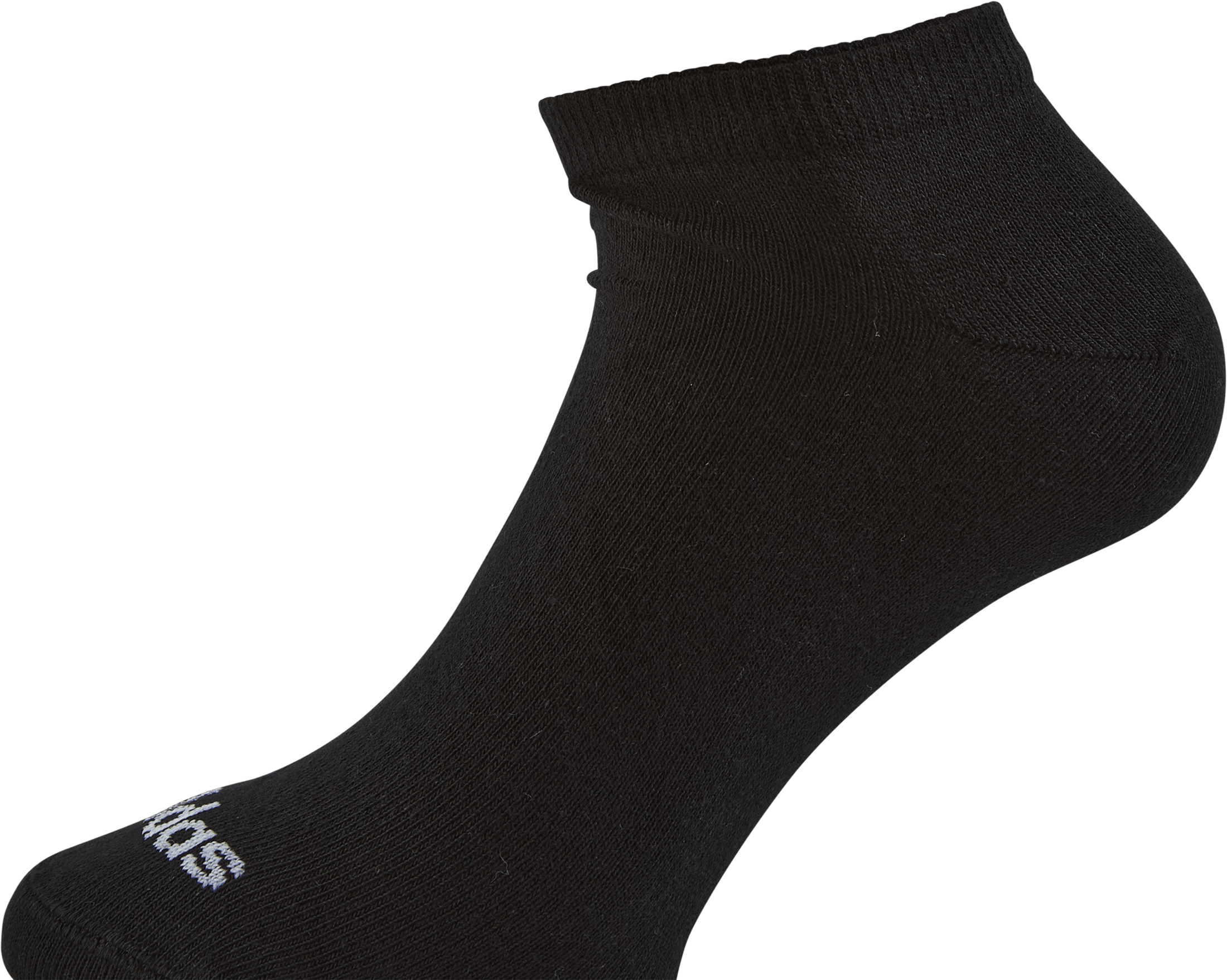Thin Linear Low-Cut Socks 3 Pairs Black, Unisex, Kleding, Sokken, Zwart, 46/48