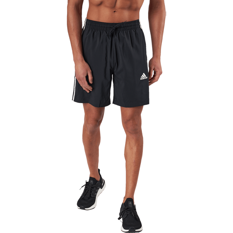 AEROREADY Essentials Chelsea 3-Stripes Shorts Black / White
