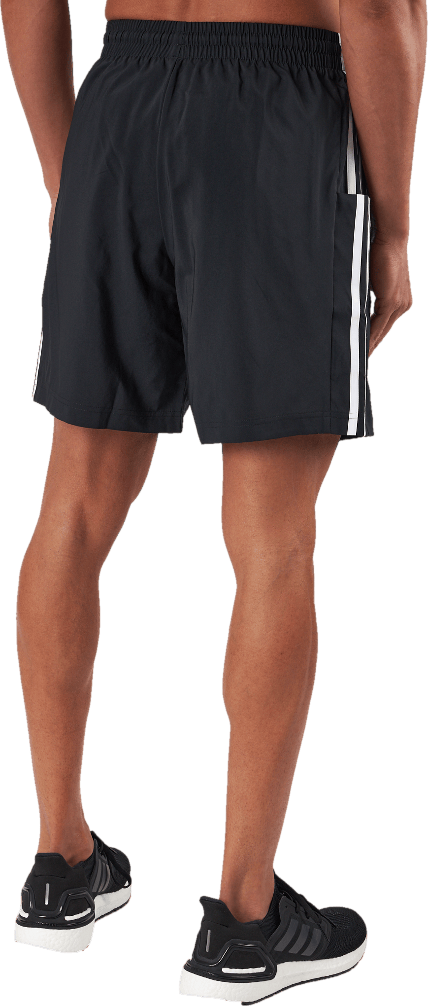 AEROREADY Essentials Chelsea 3-Stripes Shorts Black / White - Bild 3